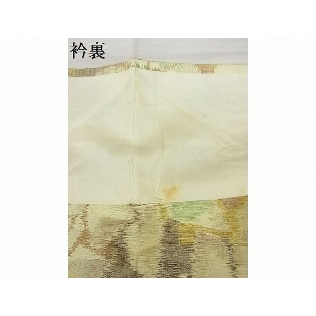 平和屋-こころ店■上質な紬　花尽し　正絹　逸品　AAAE8587Ack レディースの水着/浴衣(着物)の商品写真