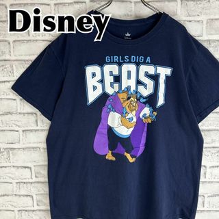 ディズニー(Disney)のDisney ディズニー 美女と野獣 ビースト キャラ Tシャツ 半袖 輸入品(Tシャツ/カットソー(半袖/袖なし))