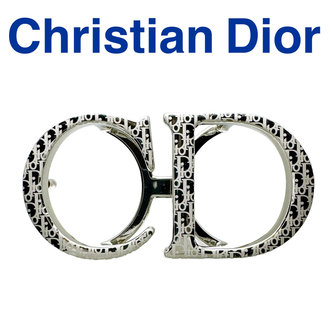 Christian Dior(クリスチャンディオール)のクリスチャンディオール オブリーク シグネチャー CDベルトバックル 35mm レディースのファッション小物(ベルト)の商品写真