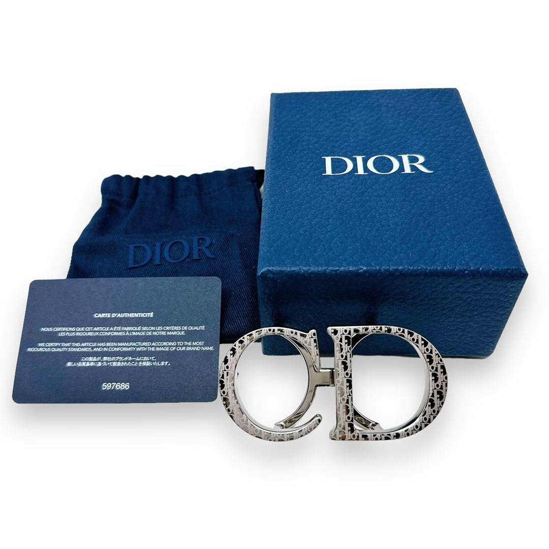 Christian Dior(クリスチャンディオール)のクリスチャンディオール オブリーク シグネチャー CDベルトバックル 35mm レディースのファッション小物(ベルト)の商品写真