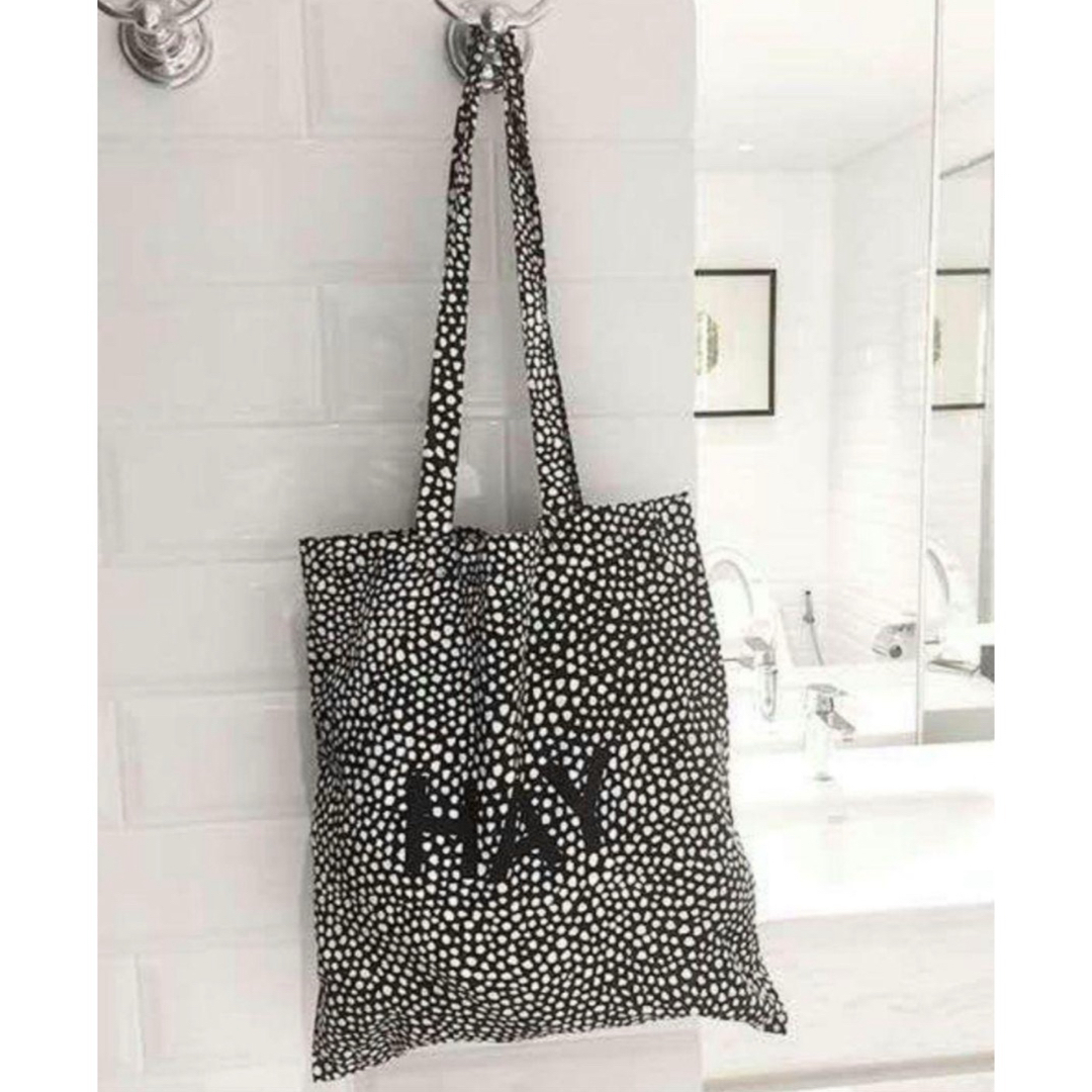 新品未使用　HAY　TOTE　ドット柄　トートバッグ レディースのバッグ(トートバッグ)の商品写真