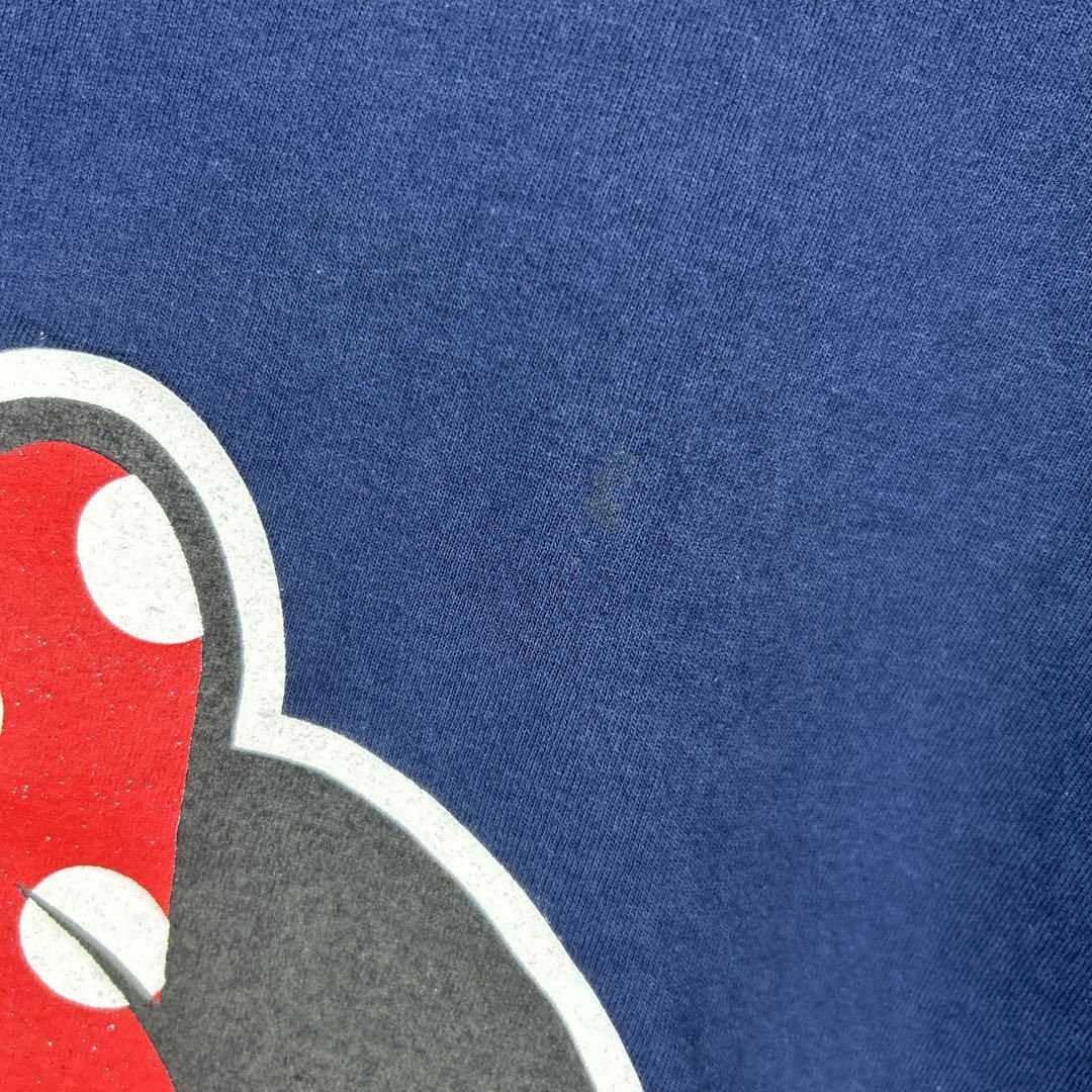 Disney(ディズニー)のDisney ディズニー ミニーマウス リボン ロゴ Tシャツ 半袖 輸入品 メンズのトップス(Tシャツ/カットソー(半袖/袖なし))の商品写真