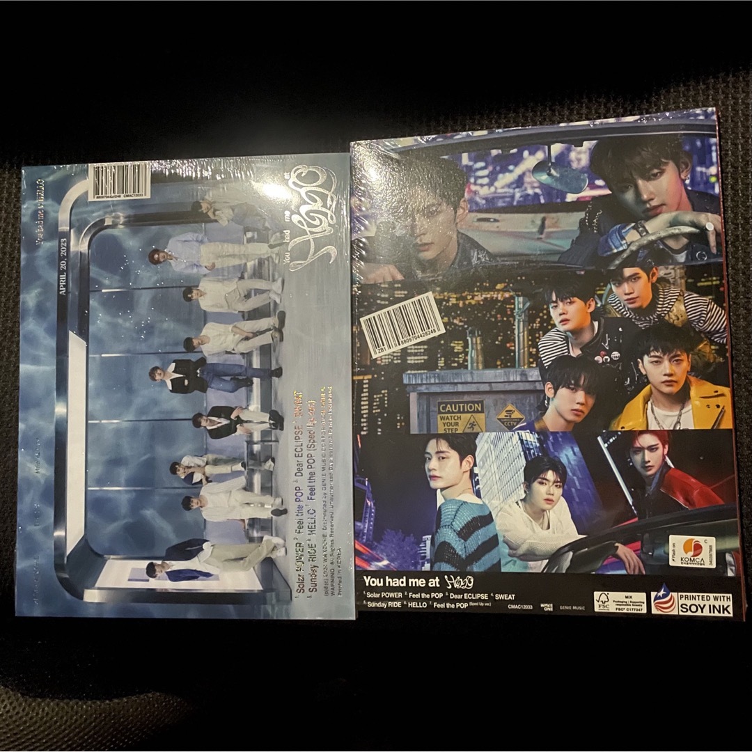 ZEROBASEONE ZB1 ゼベワン アルバム 2形態 セット 新品未開封 エンタメ/ホビーのCD(K-POP/アジア)の商品写真