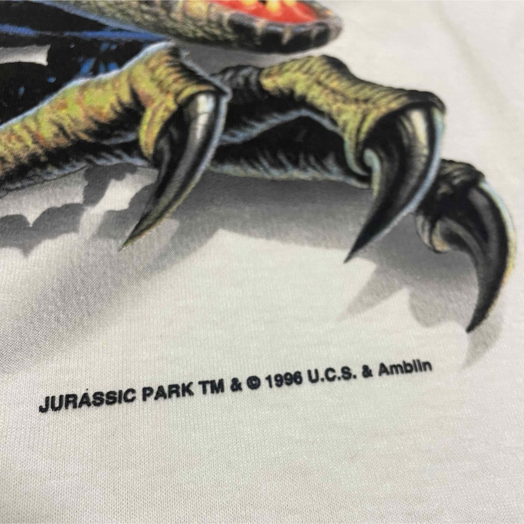 VINTAGE(ヴィンテージ)のJURASSIC PARK tシャツ 90s  メンズのトップス(Tシャツ/カットソー(半袖/袖なし))の商品写真