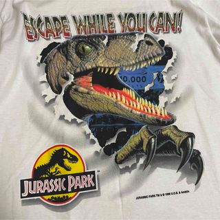 ヴィンテージ(VINTAGE)のJURASSIC PARK tシャツ 90s (Tシャツ/カットソー(半袖/袖なし))