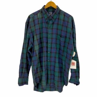 ギャップ(GAP)のGap(ギャップ) 90s old ポルトガル製 ボタンダウンチェックシャツ(その他)