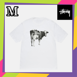 ステューシー(STUSSY)のStussy GRASSFED TEE 牛 白 M(Tシャツ/カットソー(半袖/袖なし))