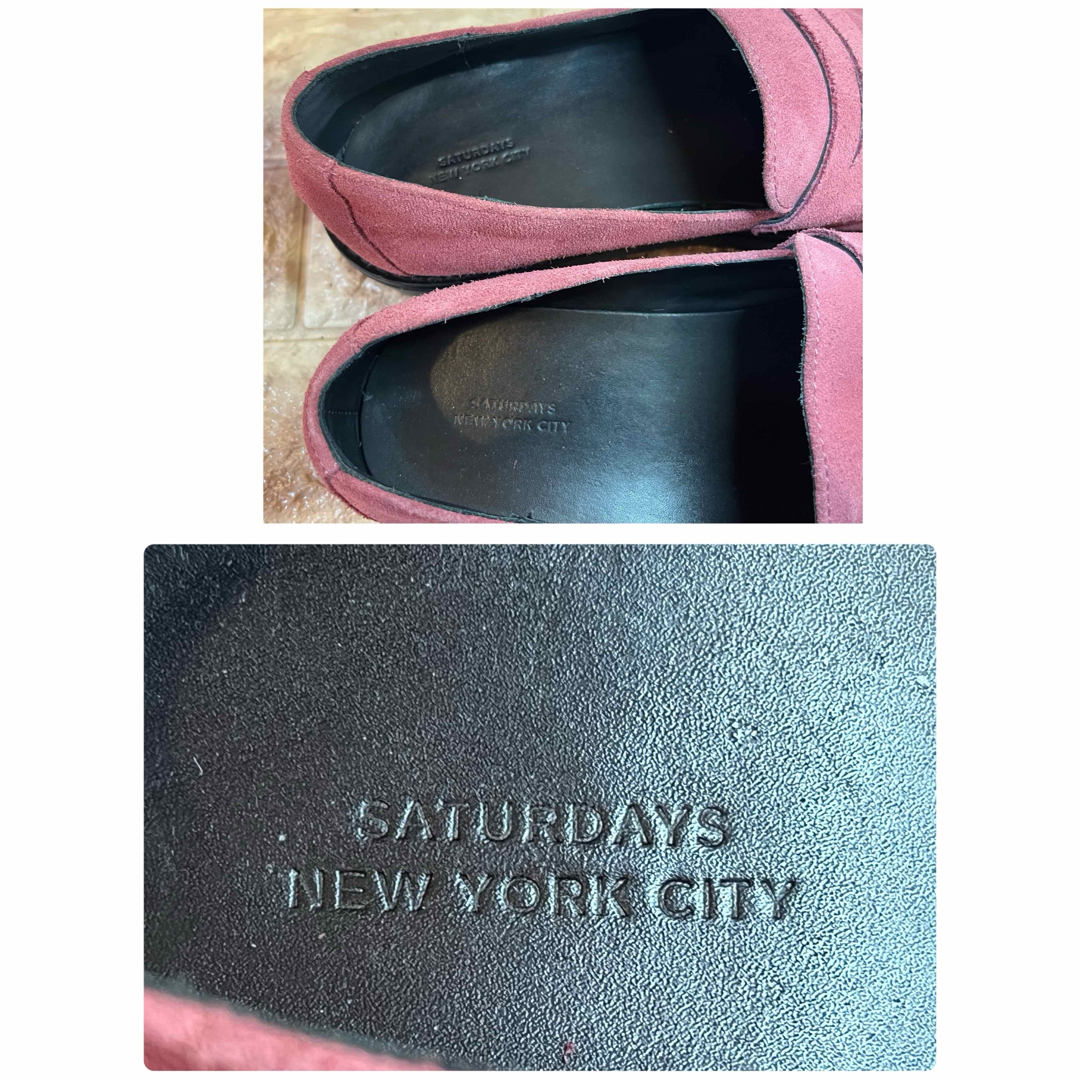 Saturdays NYC(サタデーズニューヨークシティ)の極美品　Saturdays NYC スエード　ローファー　27.5cm メンズの靴/シューズ(ドレス/ビジネス)の商品写真