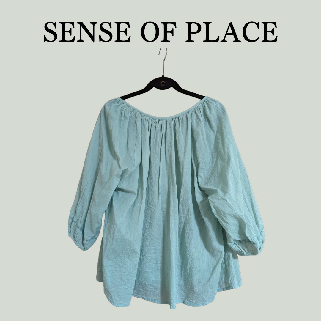 SENSE OF PLACE by URBAN RESEARCH(センスオブプレイスバイアーバンリサーチ)の【SENSE OF PLACE】トップス レディースのトップス(カットソー(長袖/七分))の商品写真