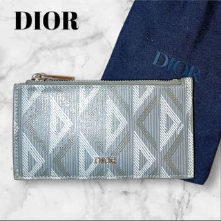 Christian Dior - 【現行★保存袋付】DIOR カードホルダー フラグメントケース CDダイヤモンド