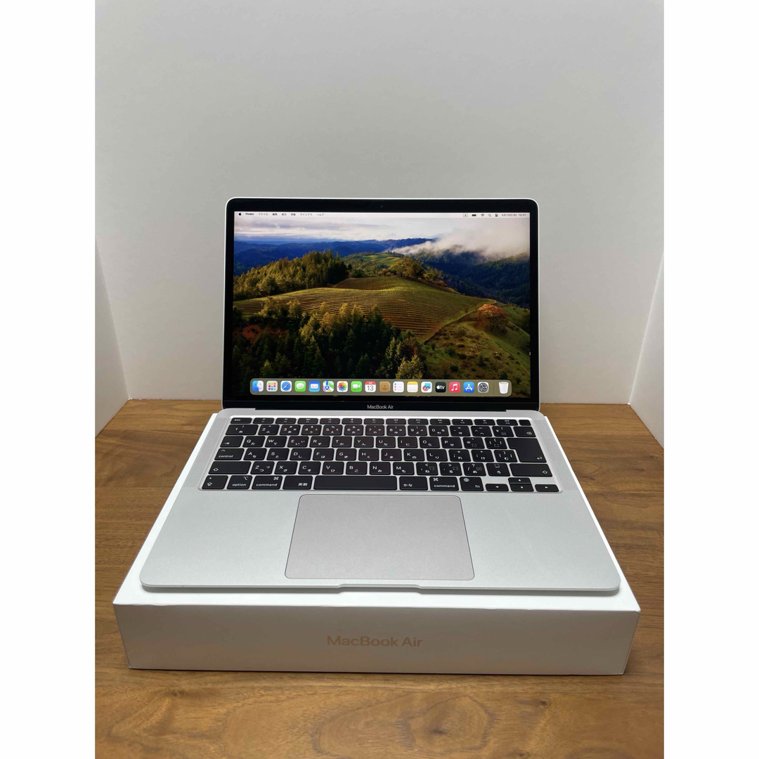 Mac (Apple)(マック)の美品❗️MacBook Air 2020 M1チップ シルバー スマホ/家電/カメラのPC/タブレット(ノートPC)の商品写真