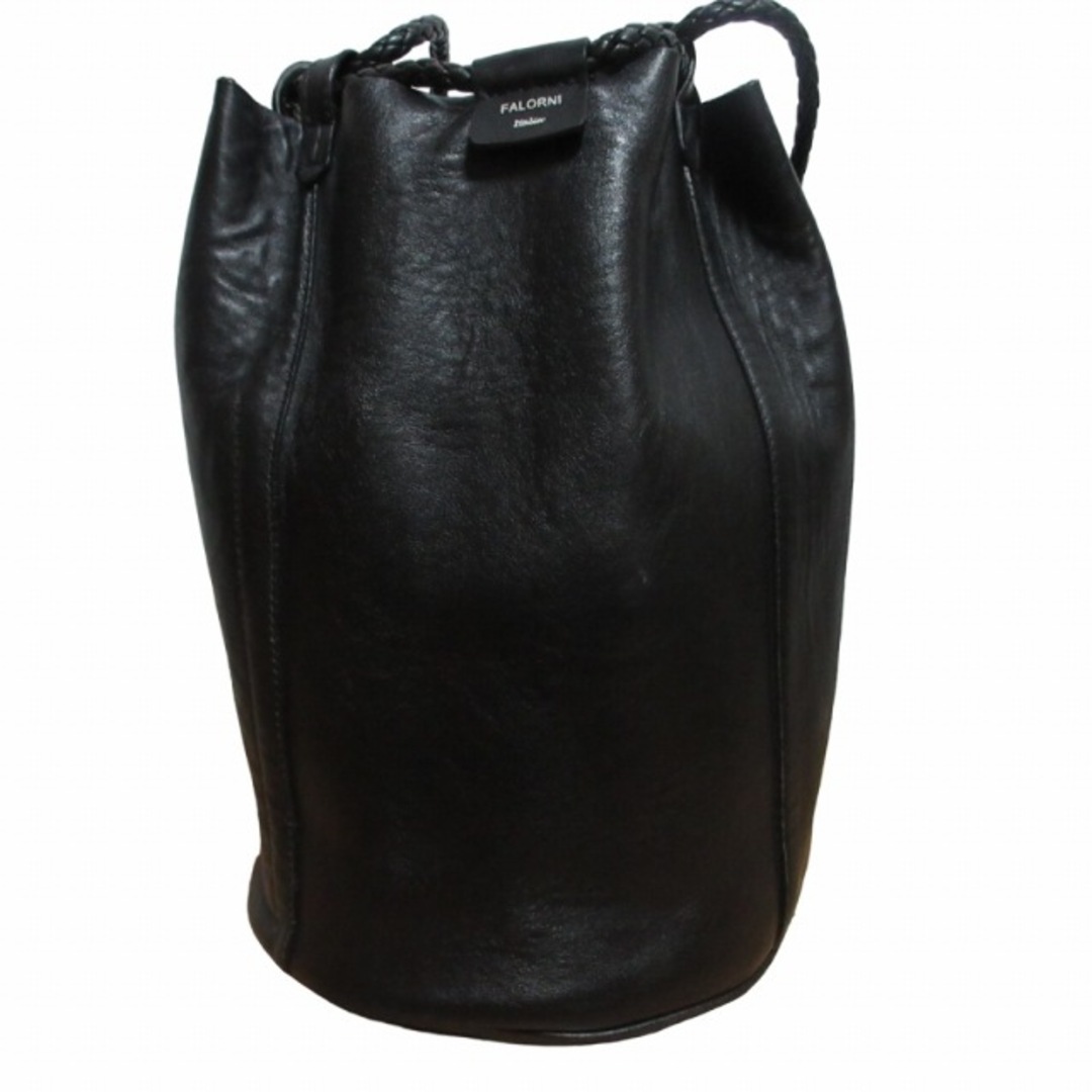 FALORNI(ファロルニ)のファロルニ ハンドバック ショルダーバッグ 巾着バッグ 黒 ブラック メンズのバッグ(その他)の商品写真