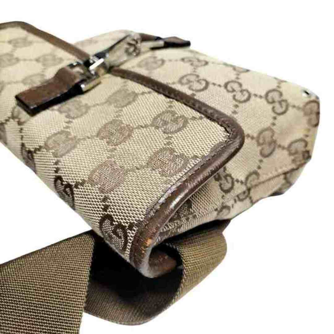 Gucci(グッチ)のグッチ GUCCI GGキャンバス ショルダー ウエストバック 92543 メンズのバッグ(ウエストポーチ)の商品写真
