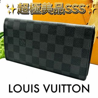 ルイヴィトン(LOUIS VUITTON)のルイヴィトン ダミエグラフィット ポルトフォイユブラザ 二つ折り 長財布(折り財布)