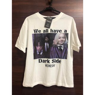 ZARA - 未使用タグ付 ZARA 海外ドラマ ウェンズデー  Tシャツ アダムスファミリー