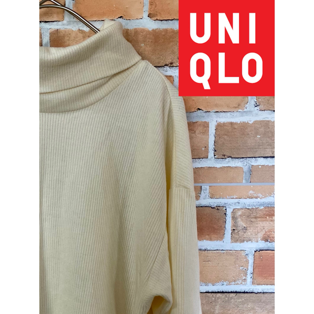 UNIQLO(ユニクロ)の【上品】UNIQLO ユニクロ☆ヒートテックのタートルネックニット！ レディースのトップス(ニット/セーター)の商品写真