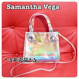 サマンサベガ(Samantha Vega)の美品【Samantha Vega】オーロラクリアミニショルダーバッグ(ショルダーバッグ)