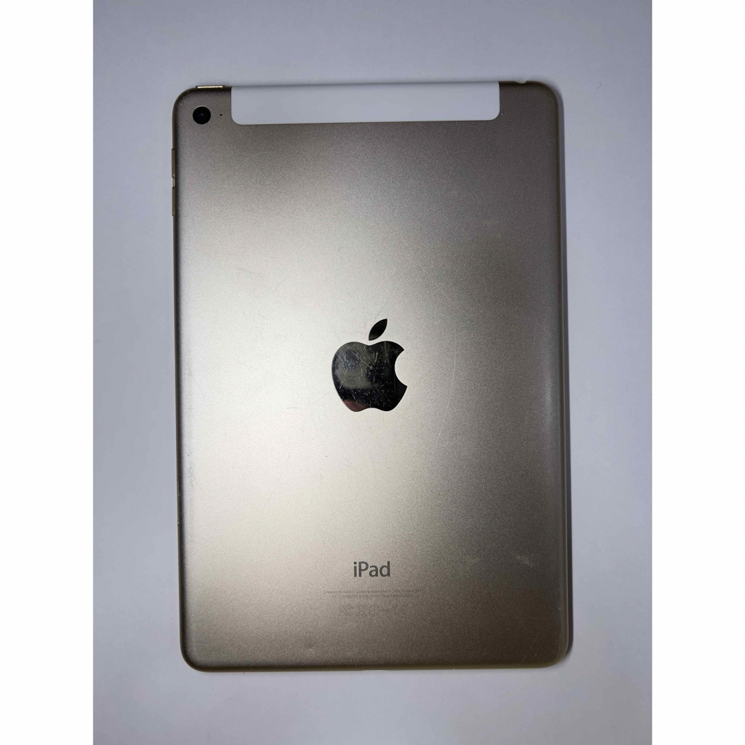 Apple(アップル)の【故障品・ジャンク】iPad mini 4 32GB ゴールド セルラー スマホ/家電/カメラのPC/タブレット(タブレット)の商品写真