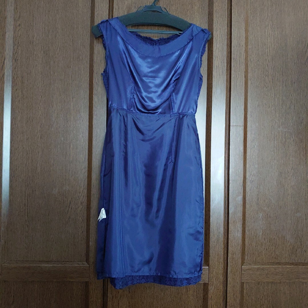 AIMER(エメ)のAimer 総レースドレス ネイビー レディースのフォーマル/ドレス(ミディアムドレス)の商品写真