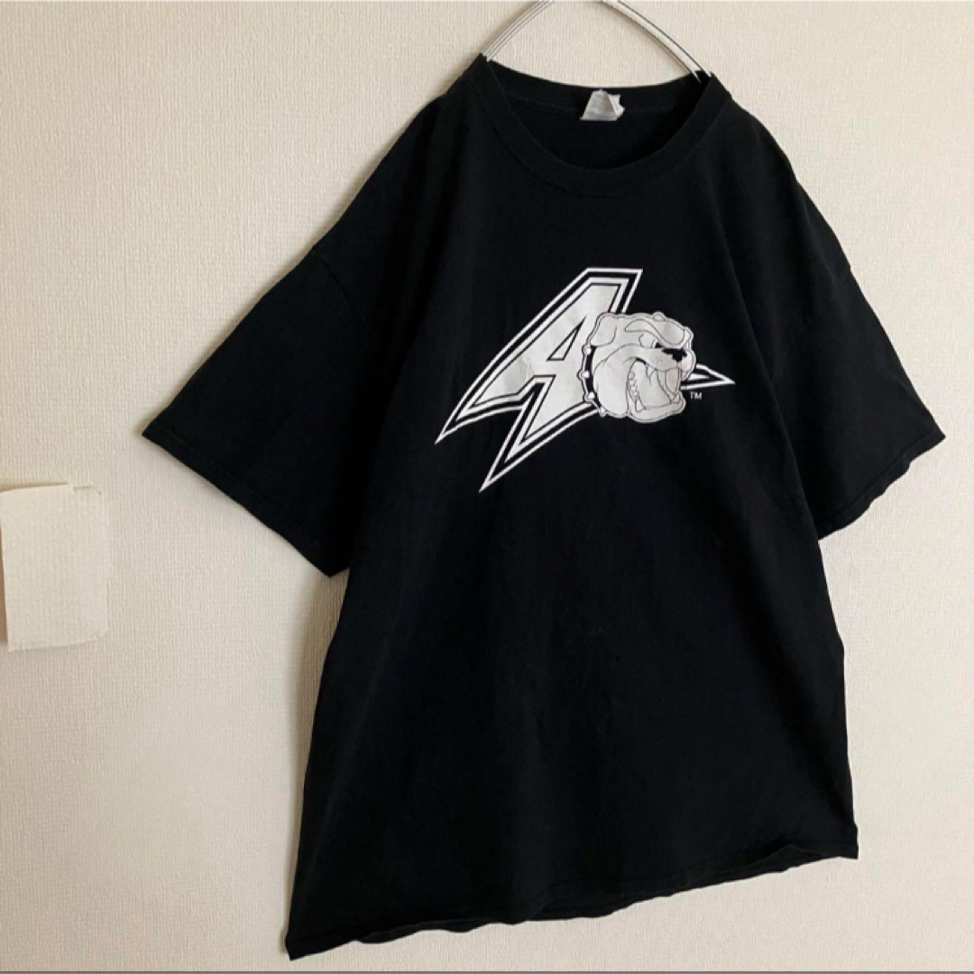 ノースカロライナ大学ブルドッグスカレッジオーバーサイズtee半袖tシャツTシャツ メンズのトップス(Tシャツ/カットソー(半袖/袖なし))の商品写真