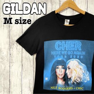 ギルタン(GILDAN)のCHER シェール ツアーtシャツ ミュージック 両面プリント 2020 古着(Tシャツ/カットソー(半袖/袖なし))