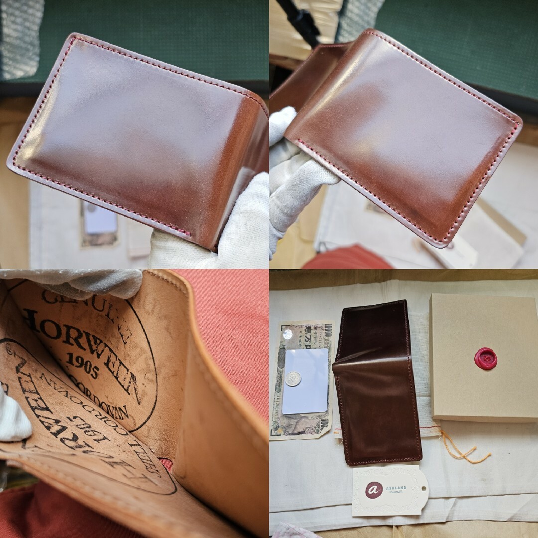 シェルコードバン キーホルダー CORDOVAN コードバン Ashland