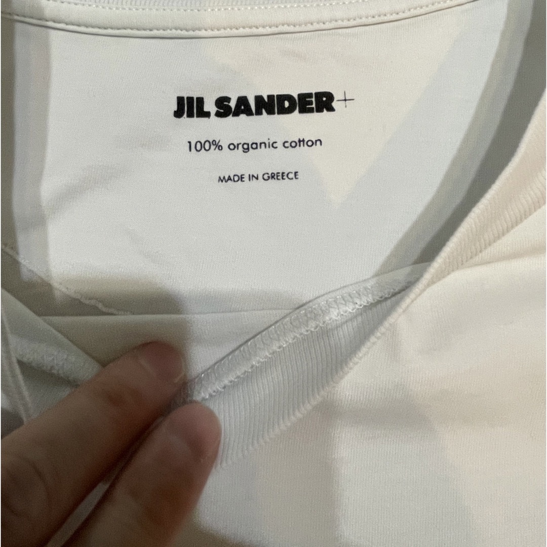 Jil Sander(ジルサンダー)の【格安】jil sander パックT Sサイズ 白 メンズのトップス(Tシャツ/カットソー(半袖/袖なし))の商品写真