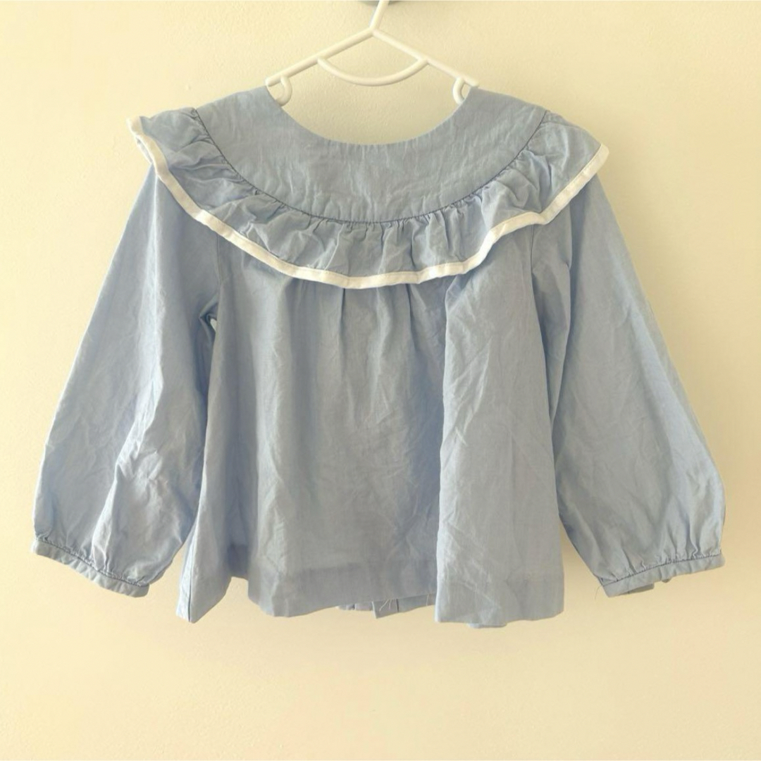 Jacadi(ジャカディ)のjacadi ブラウス　24m 88cm キッズ/ベビー/マタニティのキッズ服女の子用(90cm~)(ブラウス)の商品写真