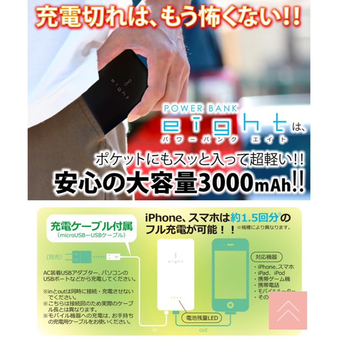 Anker(アンカー)のモバイルバッテリー超特4個セット スマホ/家電/カメラのスマートフォン/携帯電話(バッテリー/充電器)の商品写真