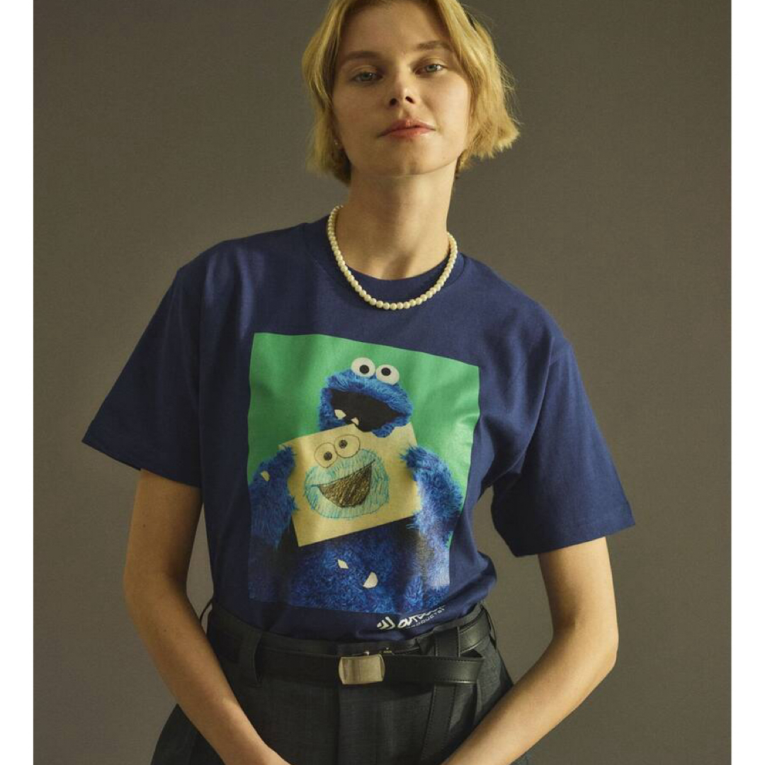 OUTDOOR PRODUCTS(アウトドアプロダクツ)のOUTDOORPRODUCTSSesameStreetOP別注ベーシックTEE レディースのトップス(Tシャツ(半袖/袖なし))の商品写真