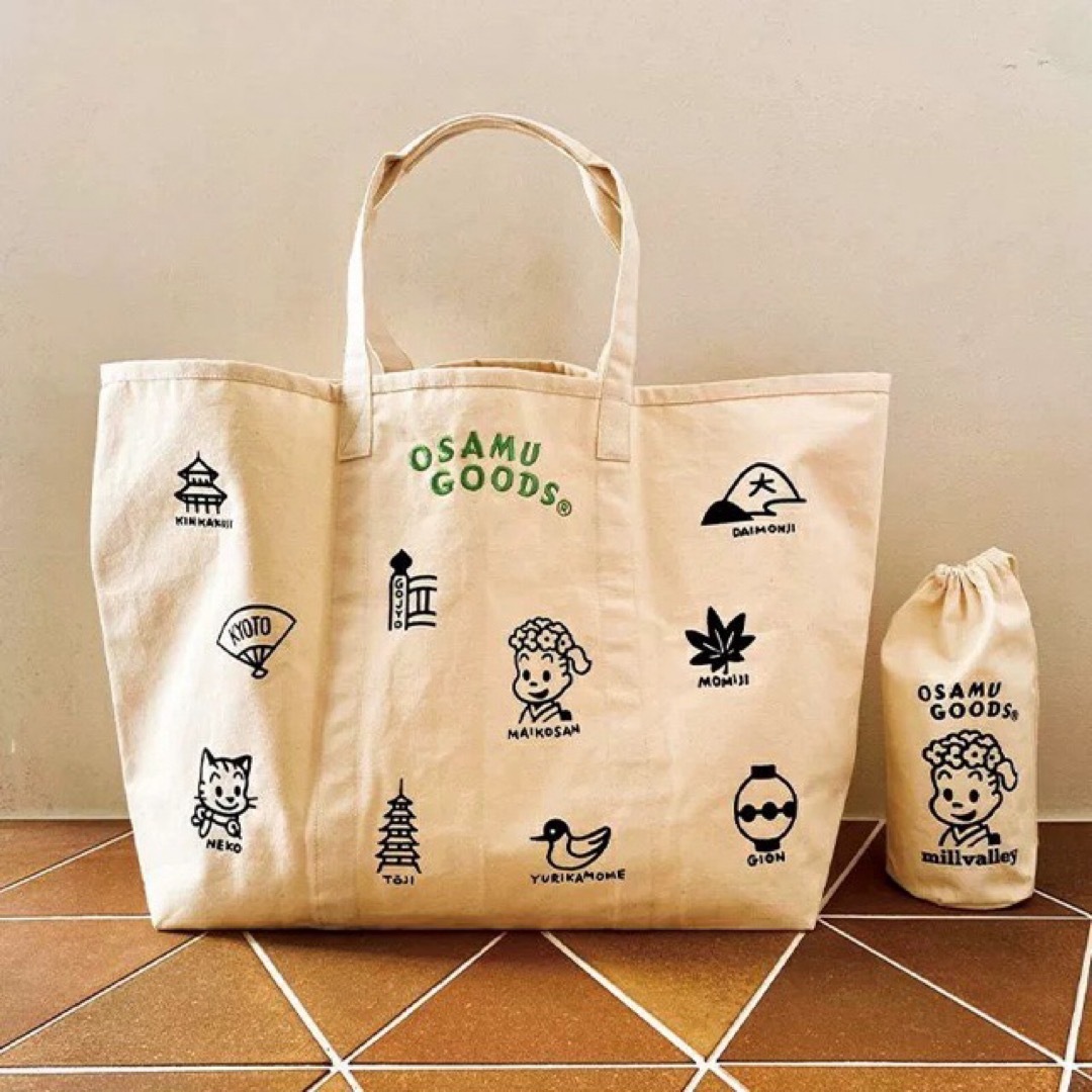 オサムグッズトートバッグ OSAMU GOOD マケットバッグ（京都） レディースのバッグ(トートバッグ)の商品写真