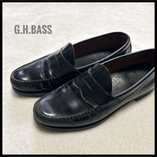 ジーエイチバス(G.H.BASS)のG.H.BASS ジーエイチバス　本革　ローファー　カジュアル　ビブラムソール(スリッポン/モカシン)