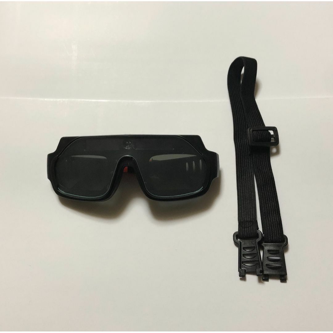 溶接メガネ 溶接面 自動遮光 ソーラー充電 溶接 遮光眼鏡 ゴーグル スポーツ/アウトドアの自転車(工具/メンテナンス)の商品写真