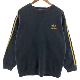 アディダス(adidas)の古着 90~00年代 アディダス adidas トレフォイルロゴ ロゴスウェットシャツ トレーナー メンズXL ヴィンテージ /eaa381092(スウェット)