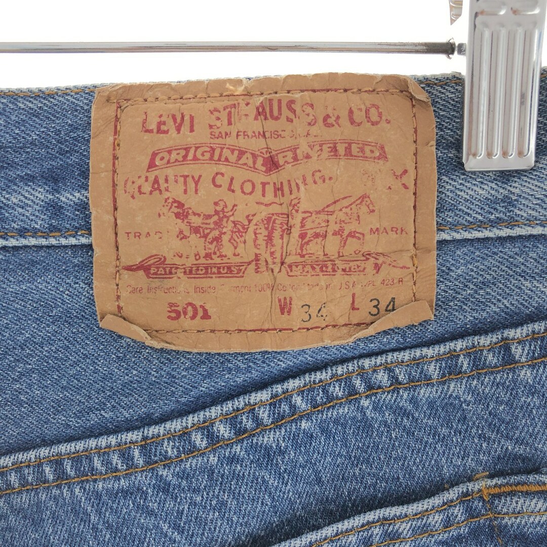 Levi's(リーバイス)の古着 90年代 リーバイス Levi's 501-0658 ストレートデニムパンツ USA製 メンズw34 ヴィンテージ /eaa392523 メンズのパンツ(デニム/ジーンズ)の商品写真