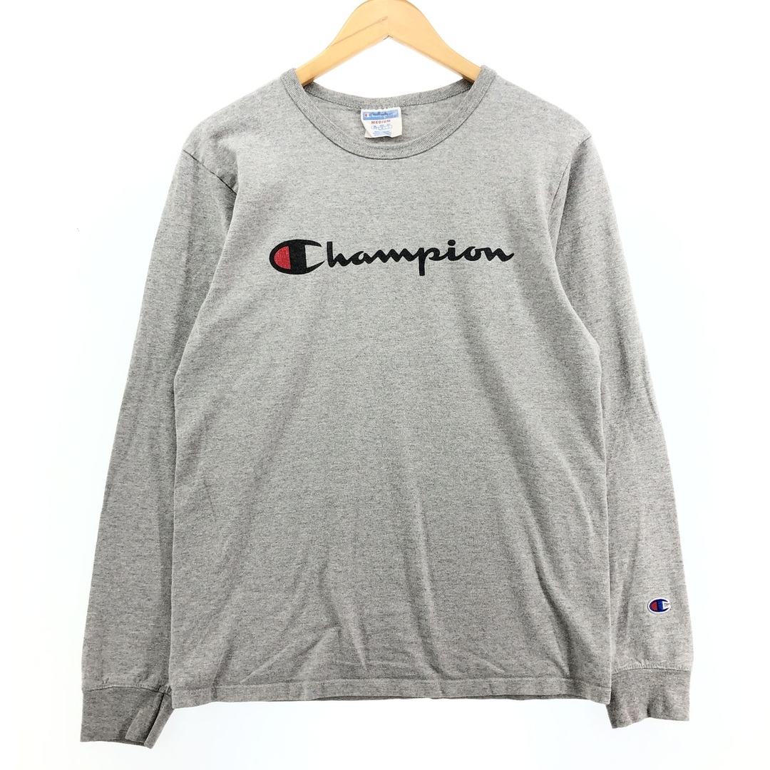Champion(チャンピオン)の古着 チャンピオン Champion ロングTシャツ ロンT メンズM /eaa410129 メンズのトップス(Tシャツ/カットソー(半袖/袖なし))の商品写真