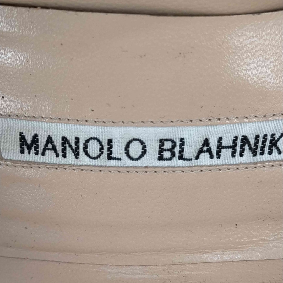 MANOLO BLAHNIK(マノロブラニク)のMANOLO BLAHNIK(マノロブラニク) ポインテッドトゥパンプス  レディースの靴/シューズ(ハイヒール/パンプス)の商品写真