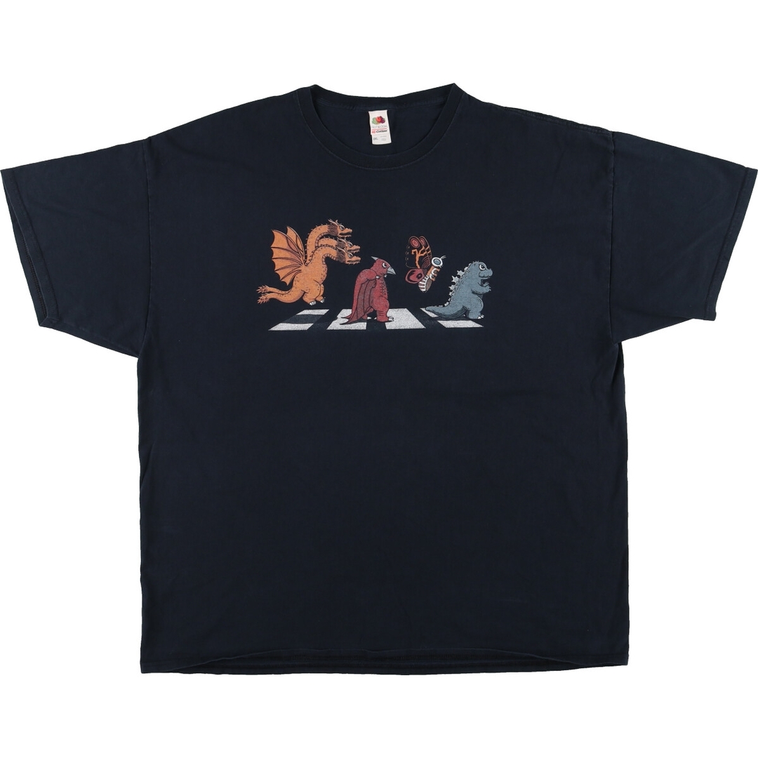 FRUIT OF THE LOOM(フルーツオブザルーム)の古着 フルーツオブザルーム FRUIT OF THE LOOM KING ROAD キャラクタープリントTシャツ メンズXXL /eaa447139 メンズのトップス(Tシャツ/カットソー(半袖/袖なし))の商品写真