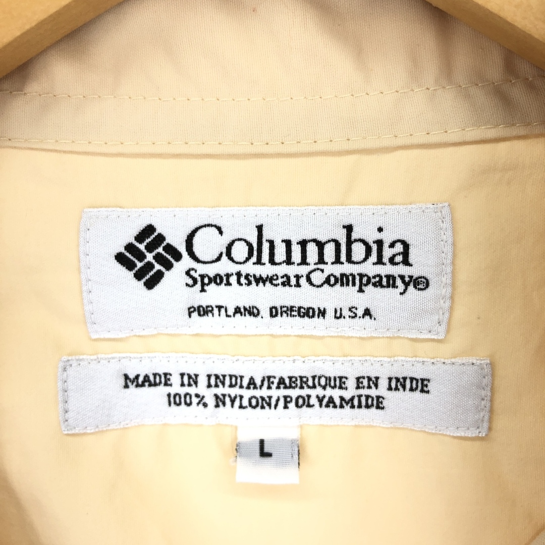 Columbia(コロンビア)の古着 90~00年代 コロンビア Columbia GRT ボタンダウン 半袖 フィッシングシャツ メンズL /eaa448845 メンズのトップス(シャツ)の商品写真