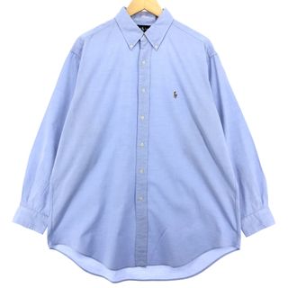 ラルフローレン(Ralph Lauren)の古着 ラルフローレン Ralph Lauren YARMOUTH 長袖 ボタンダウンシャツ メンズL /eaa448875(シャツ)