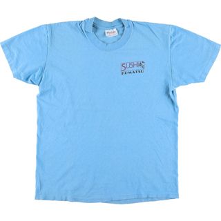 古着 80年代 ステッドマン Stedman バックプリント プリントTシャツ USA製 メンズL ヴィンテージ /eaa447275(Tシャツ/カットソー(半袖/袖なし))