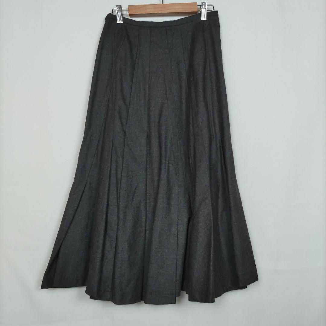 ASPESI(アスペジ)のb3242【アスペジ】ミモレ丈マーメイドフレアスカート毛100％上質グレーM レディースのスカート(ロングスカート)の商品写真