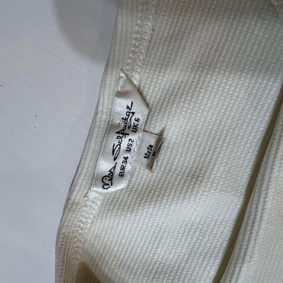 Miss Selfridge ミス・セルフリッジ トップス　半袖　ホワイト XS レディースのトップス(カットソー(半袖/袖なし))の商品写真
