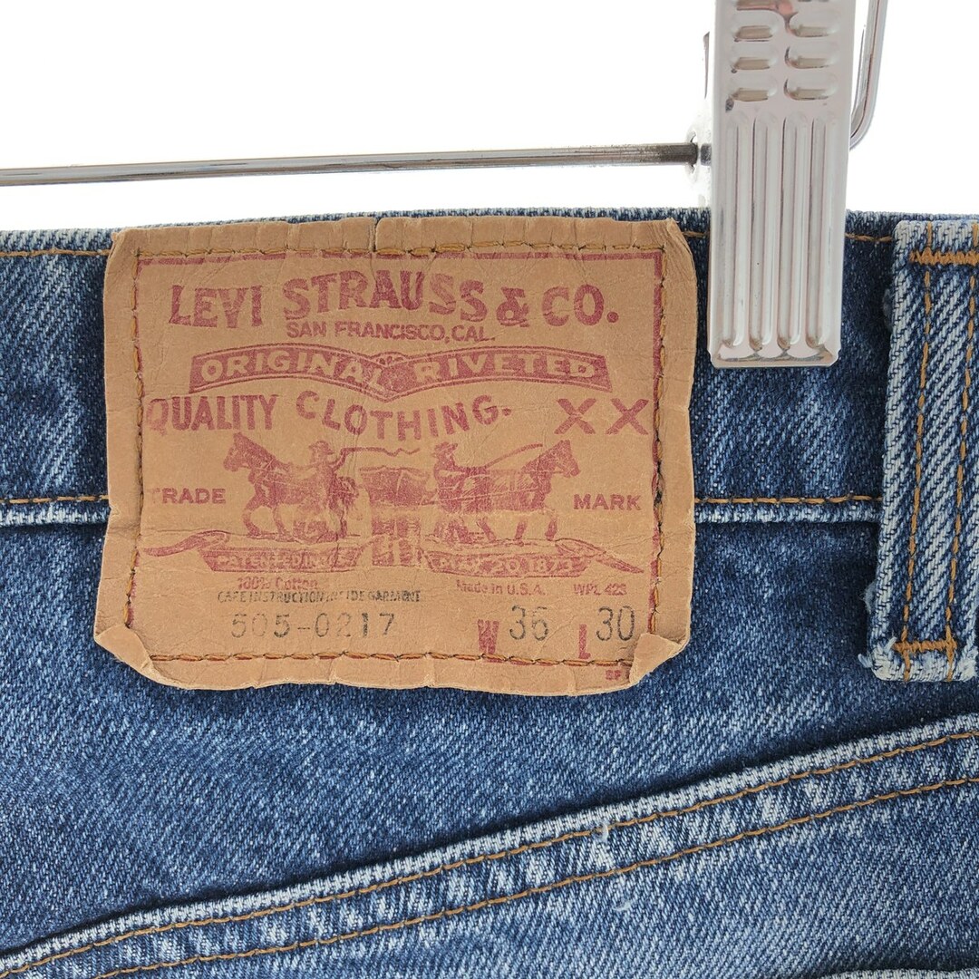 Levi's(リーバイス)の古着 80年代 リーバイス Levi's 505-0217 テーパードデニムパンツ USA製 メンズw36 ヴィンテージ /eaa392490 メンズのパンツ(デニム/ジーンズ)の商品写真