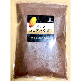 ガーナ産ピュアココアパウダー 500g カカオ100％ 業務用大容量お得用(菓子/デザート)