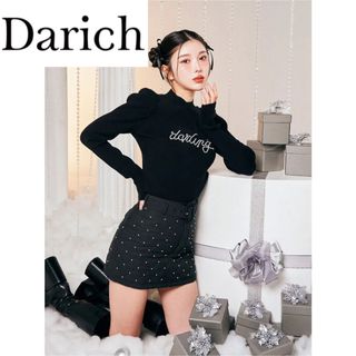 ダーリッチ(Darich)のDarich ダーリッチ スカート ミニスカート パール キルティング 台形(ミニスカート)