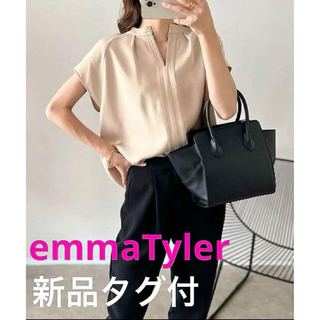 エマテイラー(Emma Taylor)の【Emma Taylor】イージーケア2WAYゴールド　ホックキーネックブラウス(シャツ/ブラウス(長袖/七分))