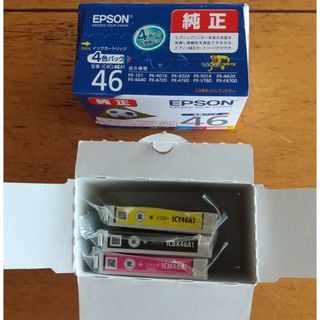 EPSON - エプソン 純正 インクカートリッジ サッカーボール IC4CL46 4色パック　