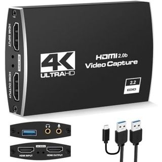 キャプチャーボード USB3.0 ゲームキャプチャーマイク音声ミキシング (映像用ケーブル)