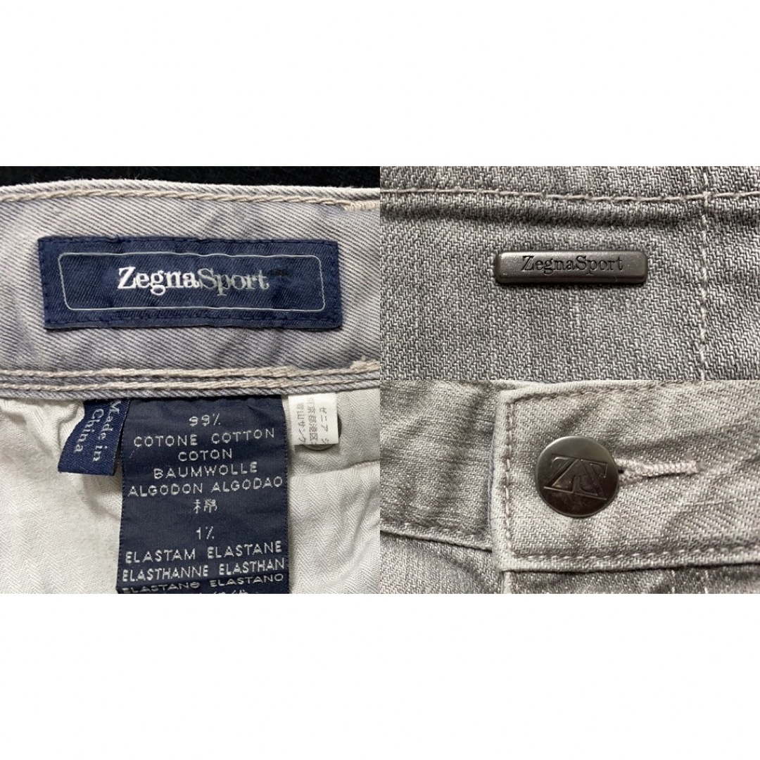 Ermenegildo Zegna(エルメネジルドゼニア)の【極美品】春夏物 ゼニア スポーツ ストレッチ グレー デニム 34 86cm メンズのパンツ(デニム/ジーンズ)の商品写真